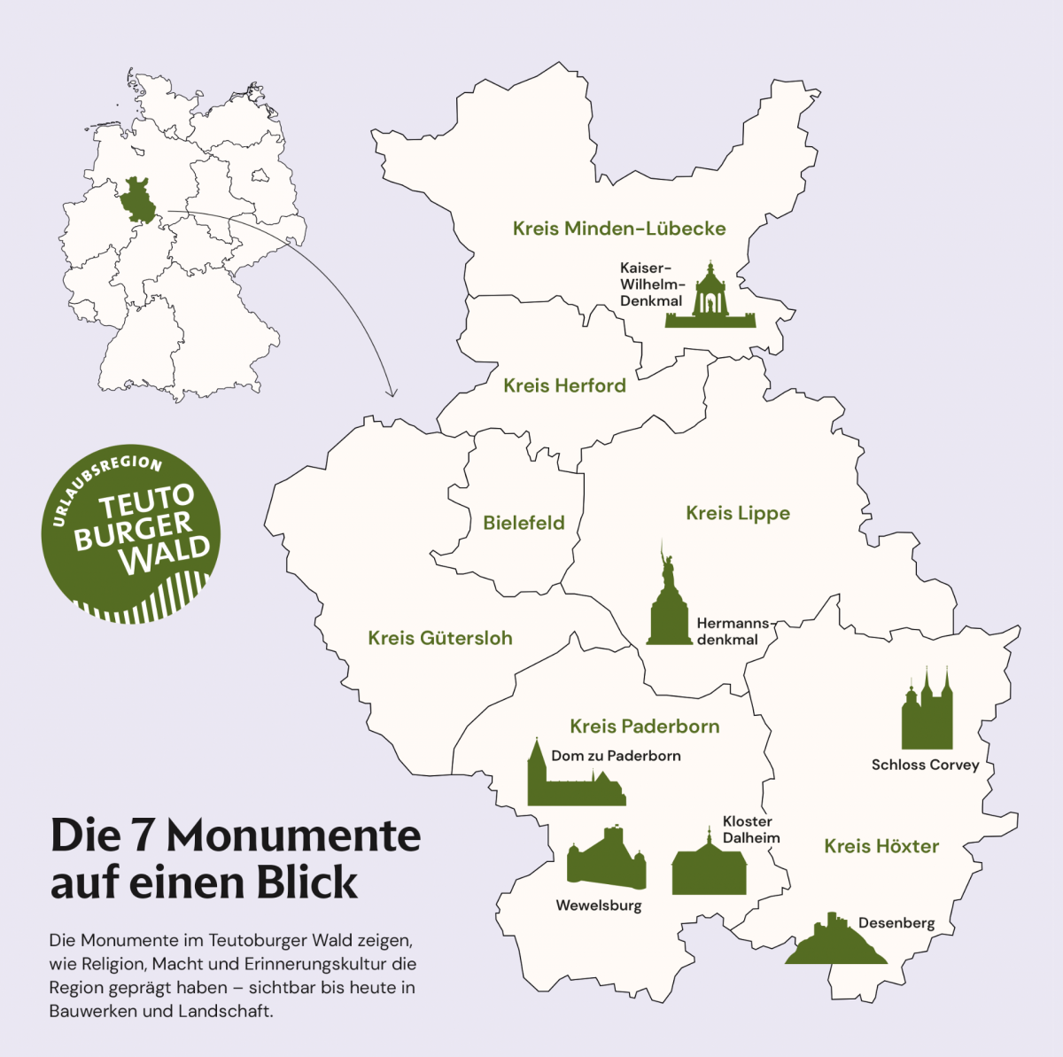 Karte 7 Monumente